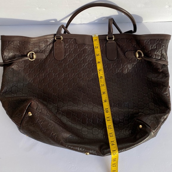 *SOLD* Gucci Guccissima Leather Tote Handbag - Picture 3 of 13